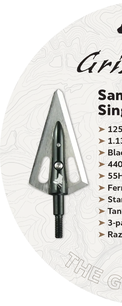 Samurai single bevel broadhead sharpening 