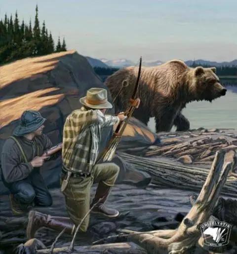 Close Quarters GrizzlyStik Alaska Bowhunting Supply Brown Bear