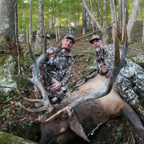 GrizzlyStik Customer Success on Elk Using Maasai 125 grain Broadheads