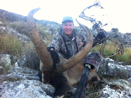 World Record Ibex Taken With a GrizzlyStik Samurai 125 grain Broadhead