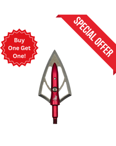 OverKill Silver Flame® 125 Double Bevel Broadhead