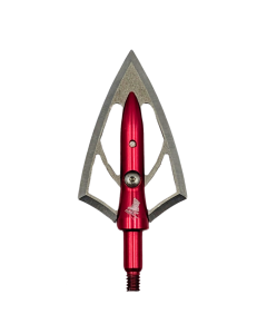 OverKill Silver Flame® 125 Double Bevel Broadhead