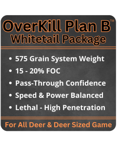 Plan B™ Whitetail Arrow & Broadhead Package