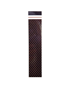 Black & Orange 5" Cresting Wrap 12-Pack