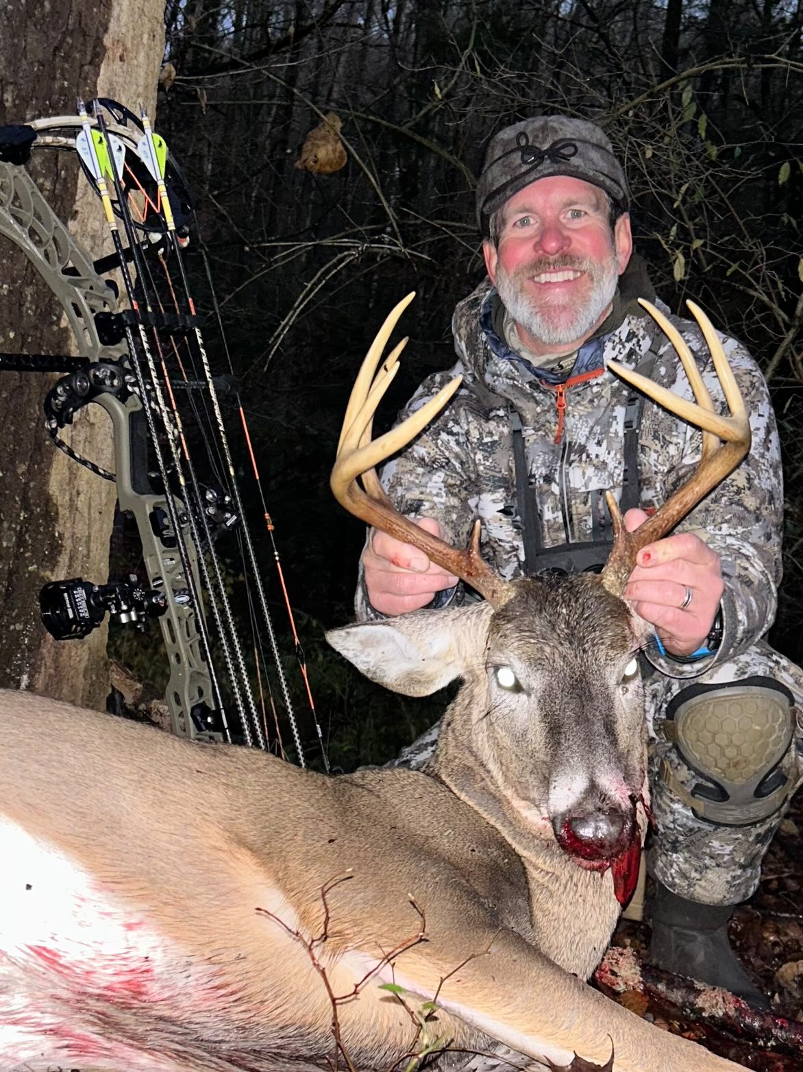 Buck + Bull Elk taken with GrizzlyStik, bowhunting success story