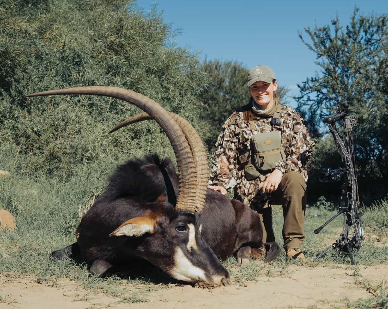 Buffalo + Plains Game taken with GrizzlyStik, bowhunting success story