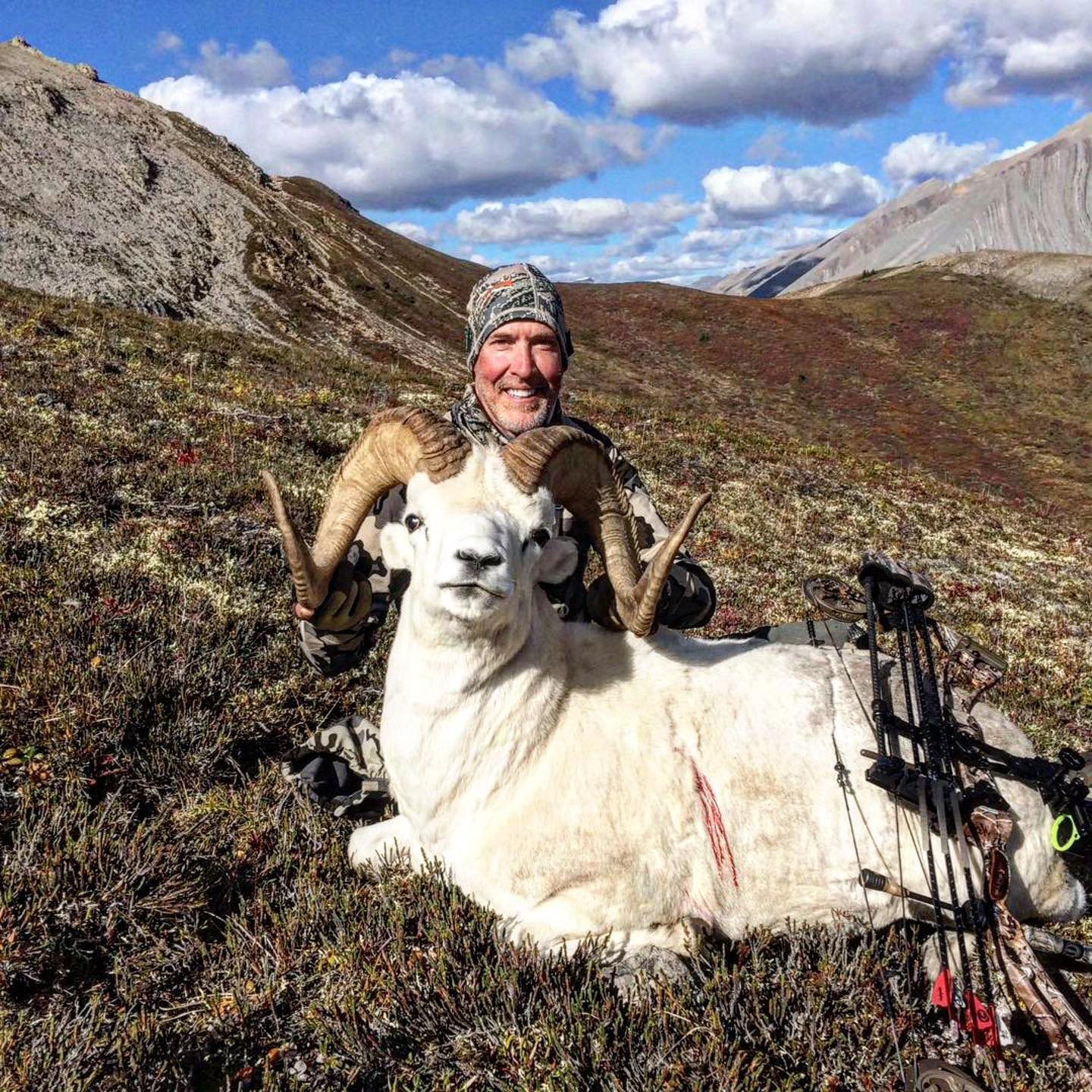 Ram taken with GrizzlyStik, bowhunting success story