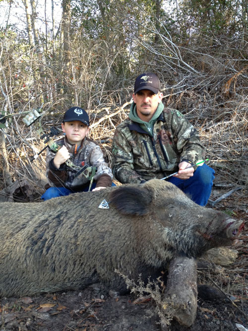 First Hog!