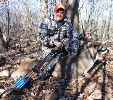 Big and Wide on a Whitetail Buck