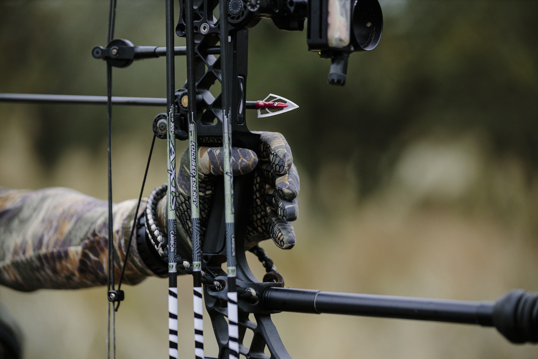 GrizzlyStik Silver Flame 100 - Double Bevel Broadhead